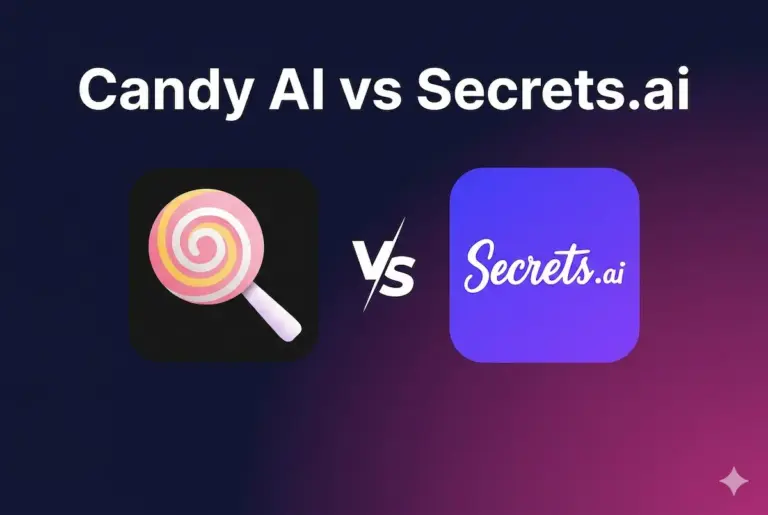 comparativo Candy AI vs Secrets.ai 2026 apps de namorada IA
